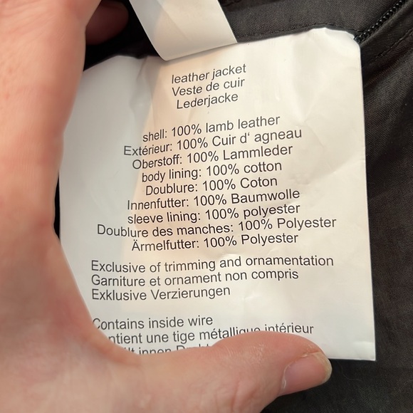 Mauritius Leather Motorcycle Jacket - Picture 11 of 11